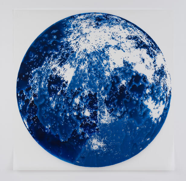 Celestial Body-ody-ody series, Mercury, Pearlescent Blue, 2023