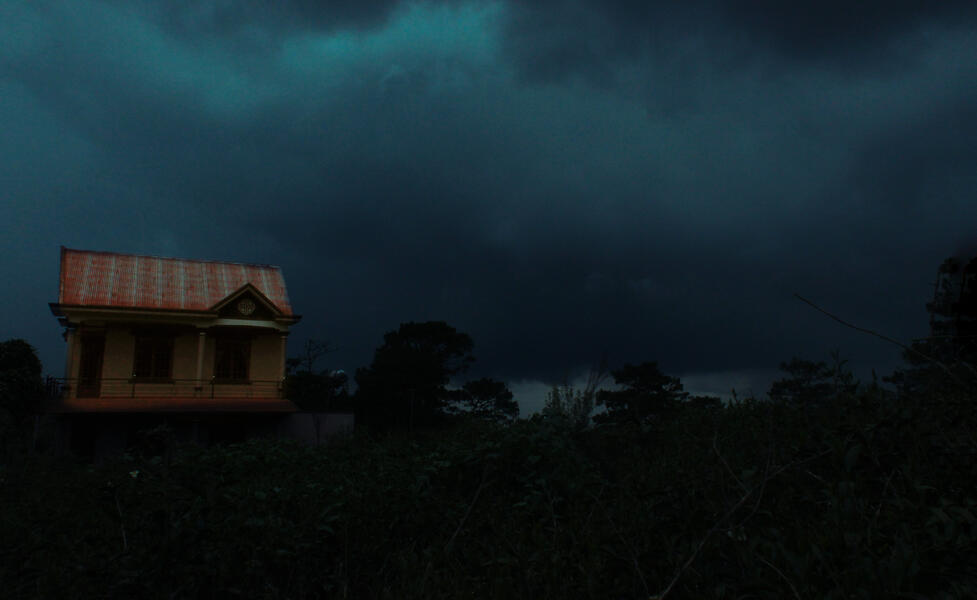 Dark Night in a Village