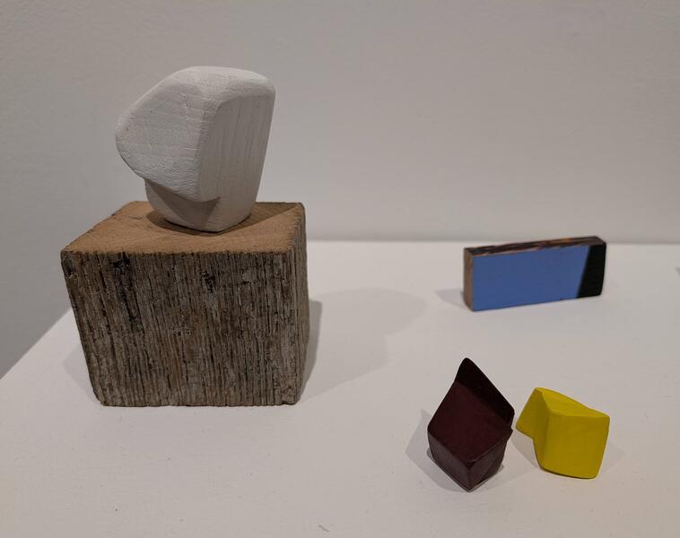 Teeny Tiny BOLD exhibit, Rountree Gallery, Platteville, WI. Nov 2025 - Jan 2026