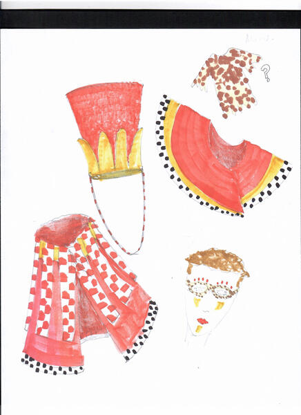 COSTUME DESIGN FOR SNF PROPOSAL (SANG SUNG SAMURAI)