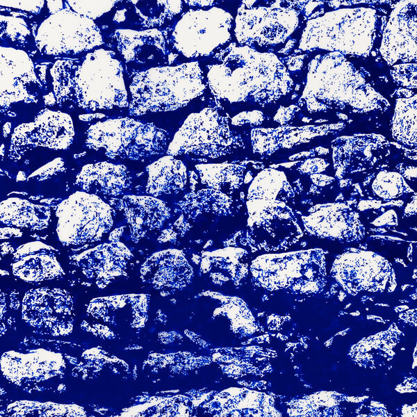 Walls of the Yucatán, Ultramarine, 2019, detail