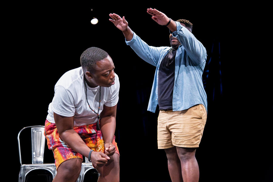 Malik and Rasheed The Bridge Washington Improv Theater Cookout 2024