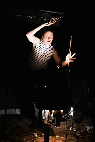 Ed Shraders Music Beat at The Compound