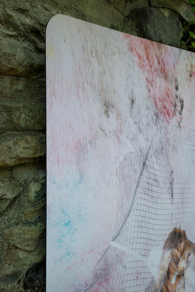 detail of Empty Platitudes, 2016 - 2017