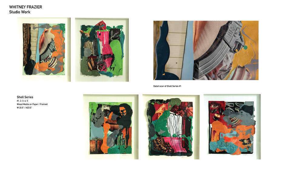 Shells + Shells Collage Series