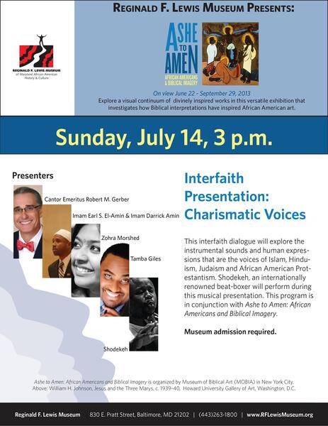 Historiography / Reification File III (Historical Causalities): Shodekeh's Musical Invocation for Ashe to Amen during his commission as music curator at the Reginald F. Lewis Museum, 2013.