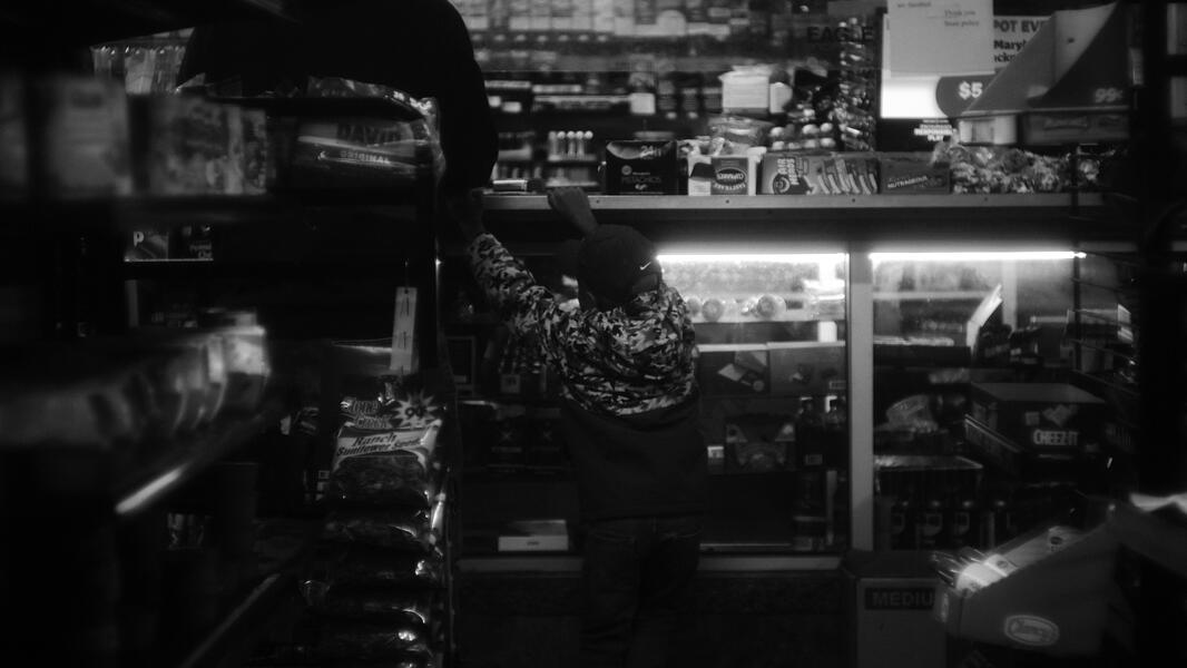 Young Boy in Store