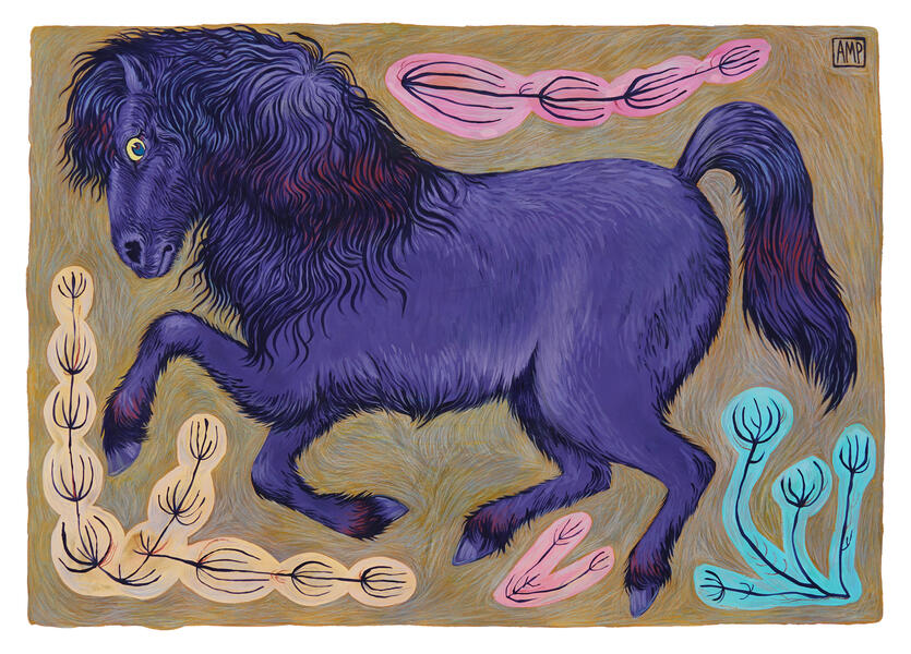 Purple Pony