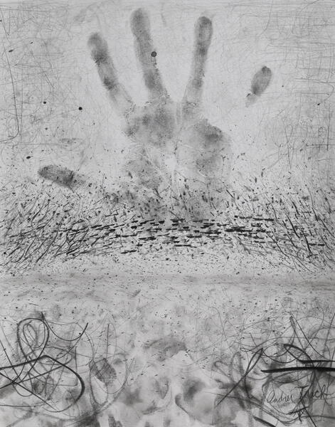 Power to the Spirit  14x11  graphite on paper  2016.jpg