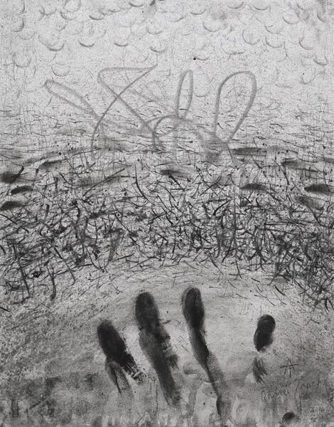 Spontaneous Energy    charcoal and graphite on paper  2016. .jpg