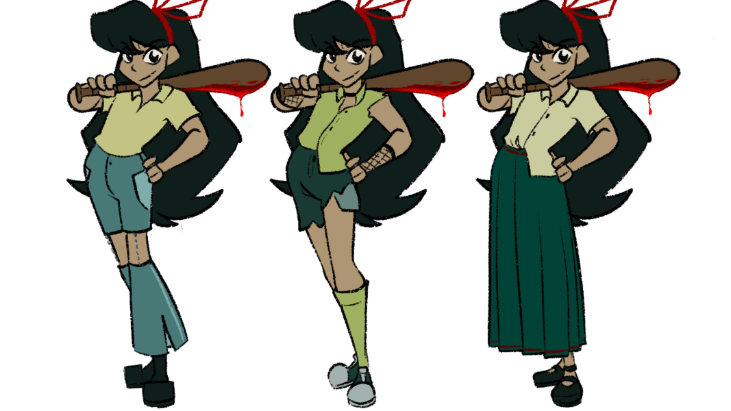 School-girl Character 