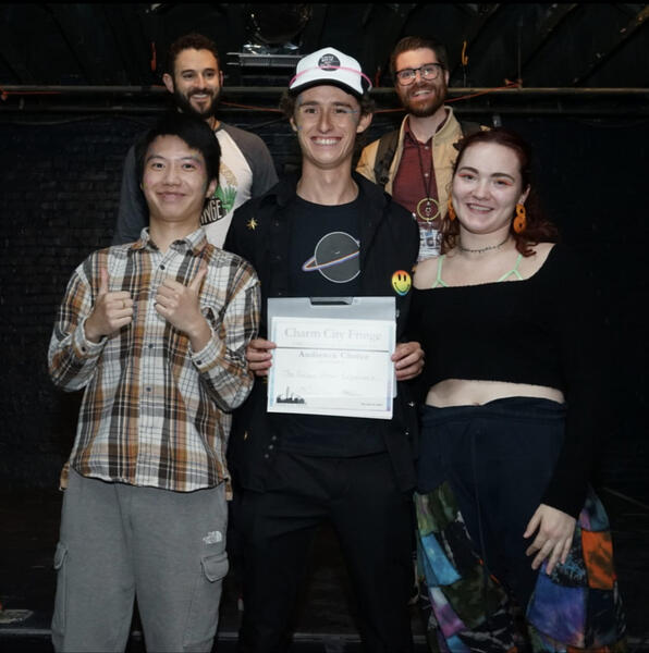 Winning the Audience Choice Award