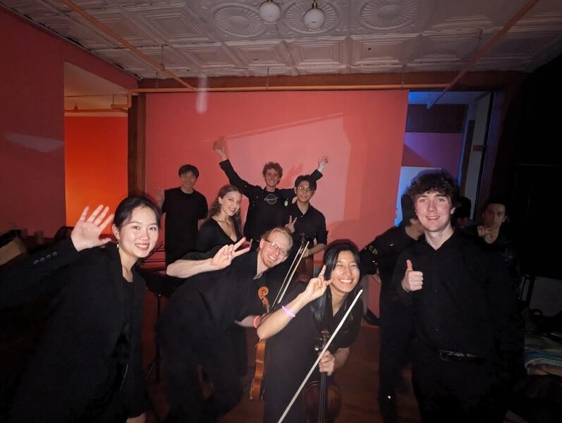 Musicians Backstage