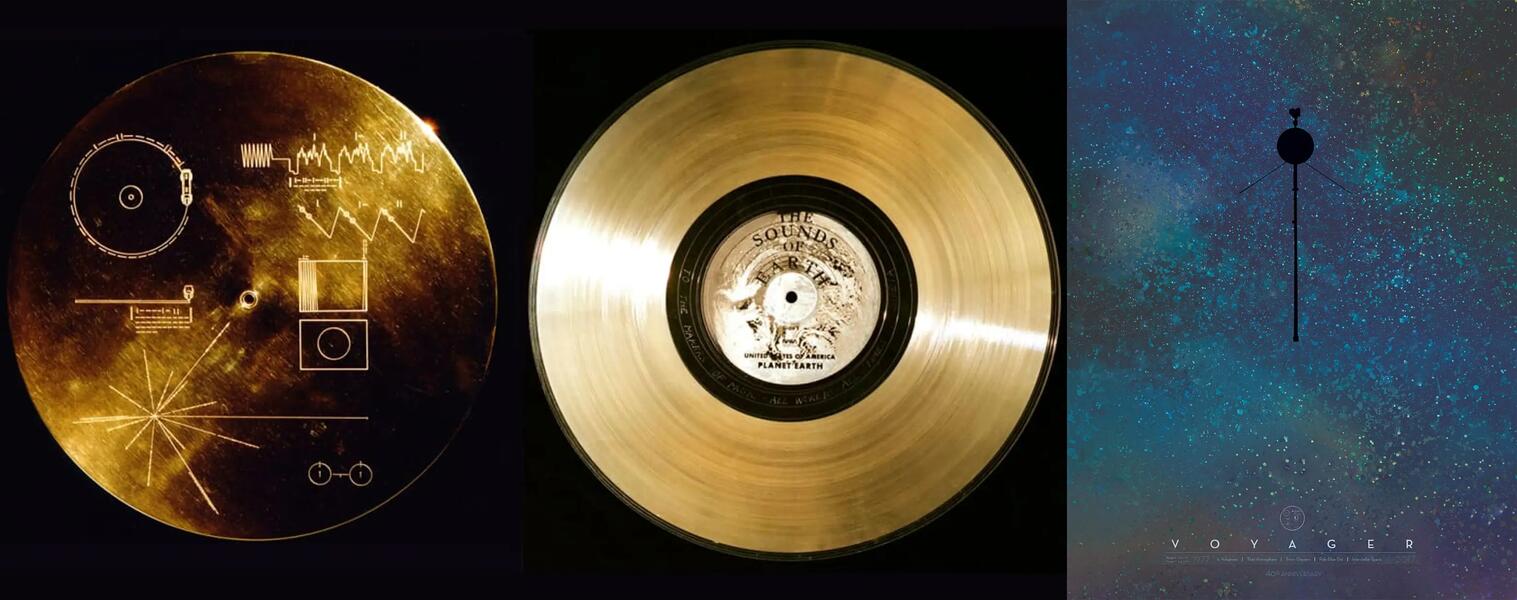 Astromusical Time Capsule I (Linear Time): The One Beat Golden Record B-Sides, a reinterpretation of the NASA Voyager Golden Record launched in 1977. Produced by Bang on a Can's Found Sound Nation in collaboration with NASA JPL, 2018.