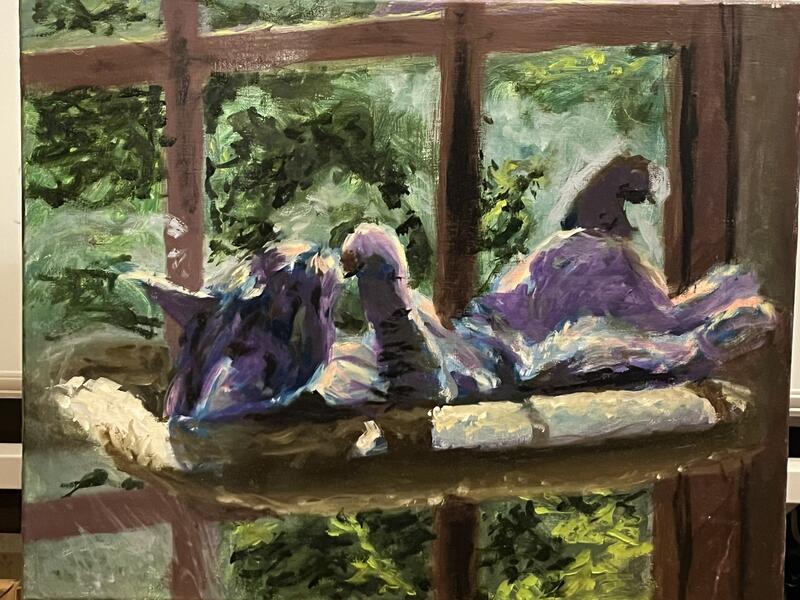 Panko Window Bed