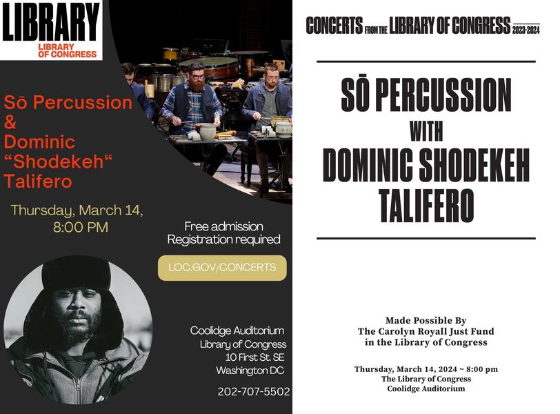 Living Archive Capsule IV (Manuscript Methods): Archiving as Performance / Shodekeh's Vodalities Transcription Premiere @ The Library of Congress & concert with Sō Percussion. This score was archived at the Library of Congress on March 14th 2024.