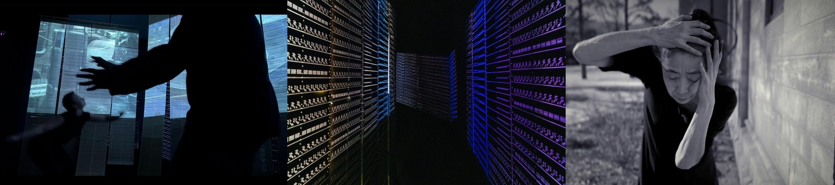 Boxemics / Proxemics, Movement IV (Sculptural Dance): Warp Trance Riff by Senga Nengud & Shodekeh @ The Fine Arts Center of Colorado College. Breath Art master class by Shodekeh for Eiko Otake's The Nakedness of Being @ CC, 2024 - 2025.