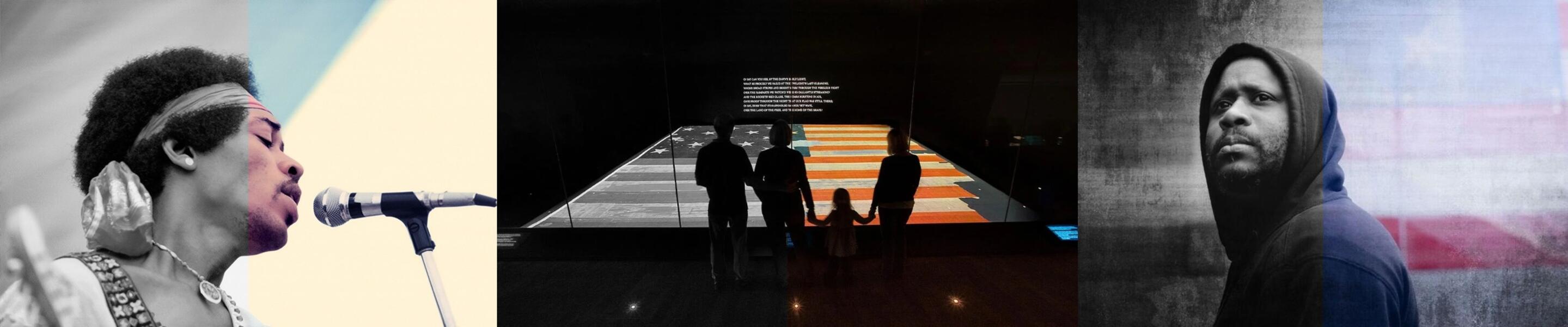 Historiography / Reification File I (Historical Changes Over Time): Shodekeh's role as Music Curator for For Whom It Stands at the Reginald F. Lewis Museum, with support from the MD War of 1812 Bicentennial Commission, 2013 - 2015.