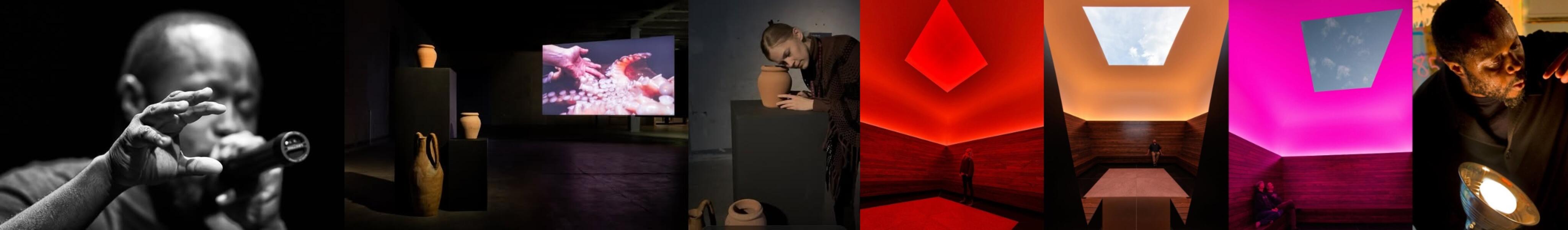 Breath Art Bronchi III (Kinesthetic Breath + Visual Art): Breath Kins by Shodekeh for Jessica Seagall's Oddkin @ The Kalevana Navetta Art & Culture Center in Finland in 2026 & live performance in the James Turrell Skyspace @ Green Box, 2026.