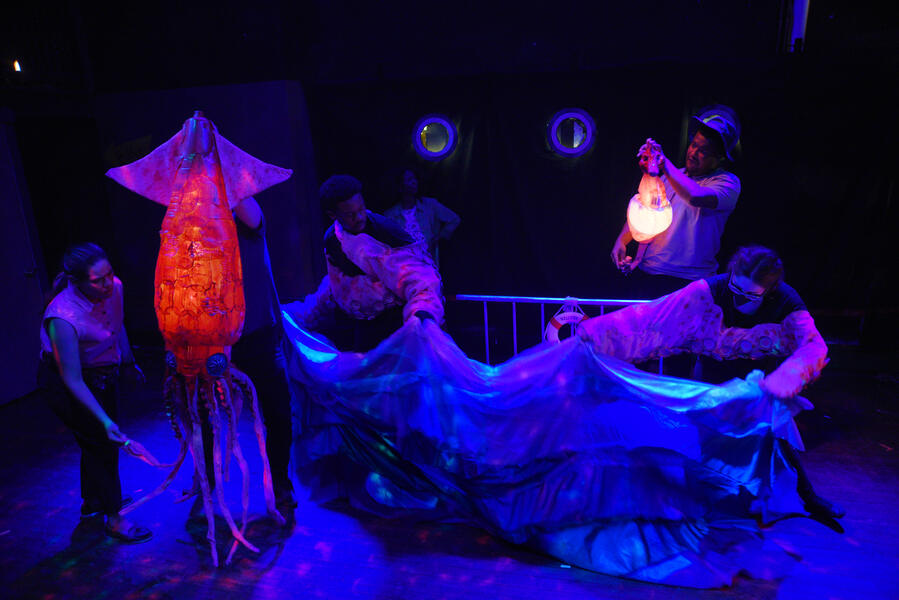 Squidsbury - Production photo