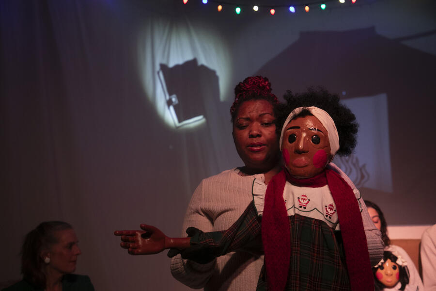 The Long Christmas Ride Home - production photo