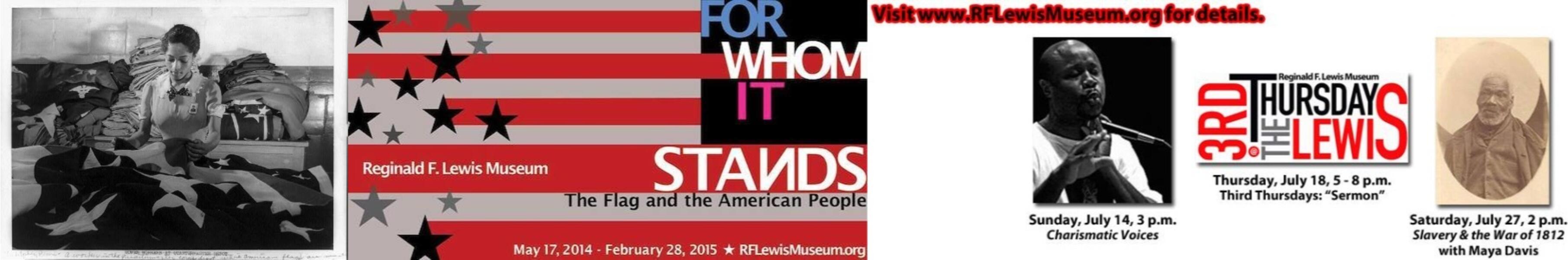 Historiography / Reification File II (Historical Contextualizations): Shodekeh's Music Curator Residency for For Whom It Stands at the Reginald F. Lewis Museum, in partnership with the Star Spangled Banner Flag House & Museum, 2013 - 2015.
