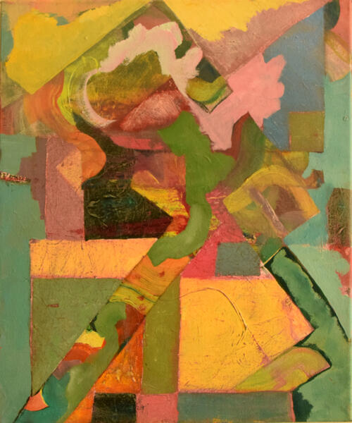 The Village -Morgan's painting