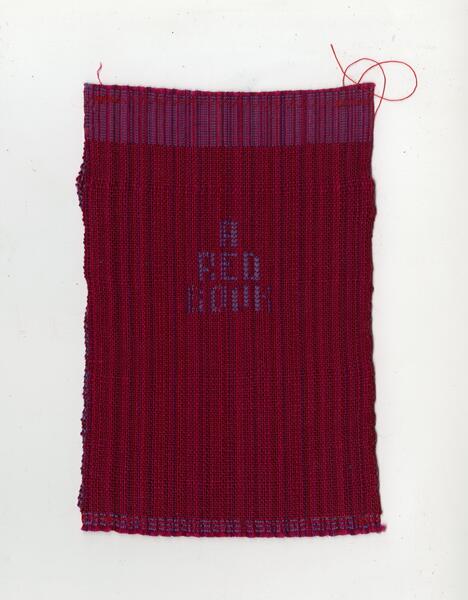 A RED BOOK: Title Page
