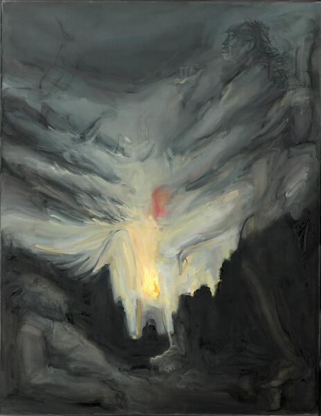 Study for the Capitol Rotunda (Panel 4 - Capt John Smith / Pocahontas)