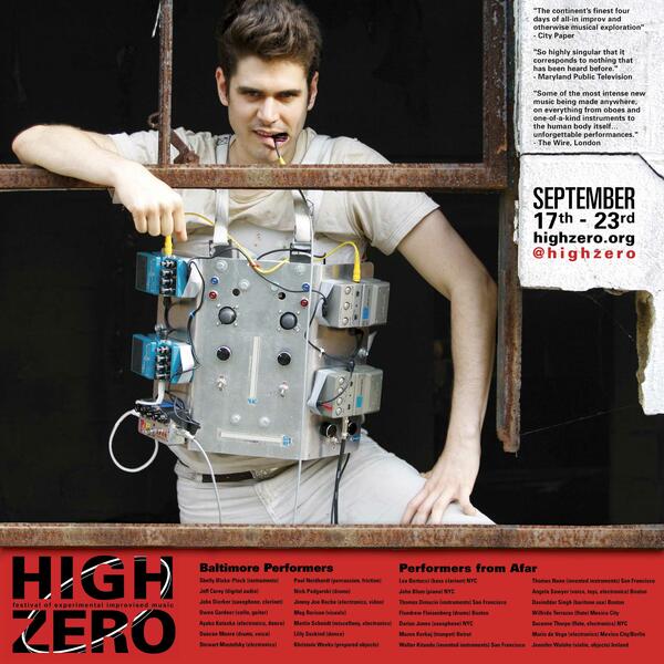 High Zero 2012, Poster 