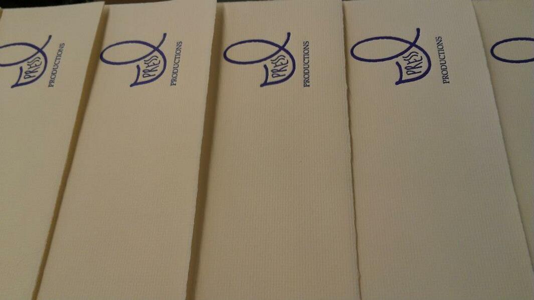 Pressed logo