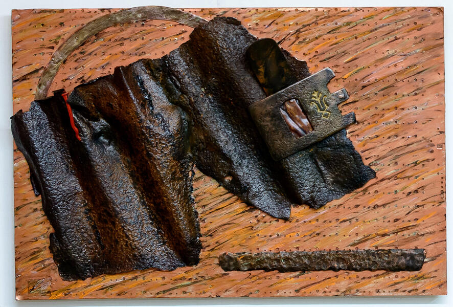 3D Metal Collage 46 – RoofTop View 3