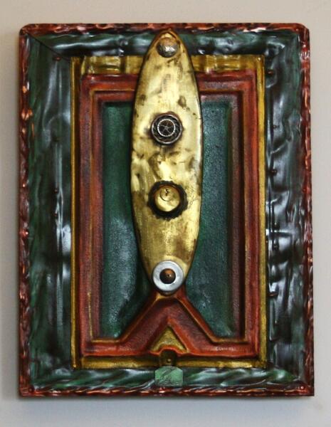 3D Metal Collage 51 – Keyhole Series 1