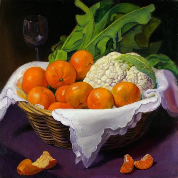 Oranges with Cauliflower