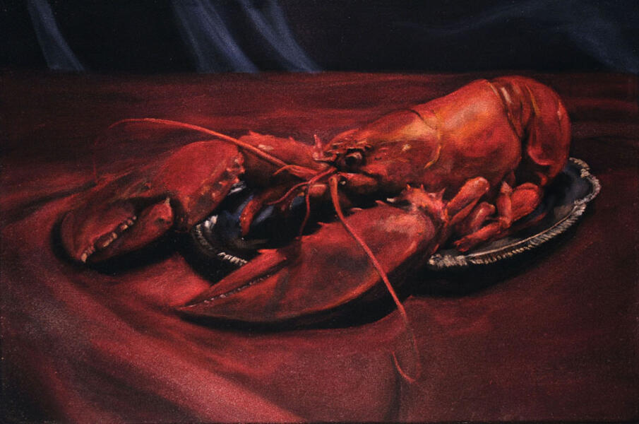 Lobster (apologies to Jacob Lawrence)