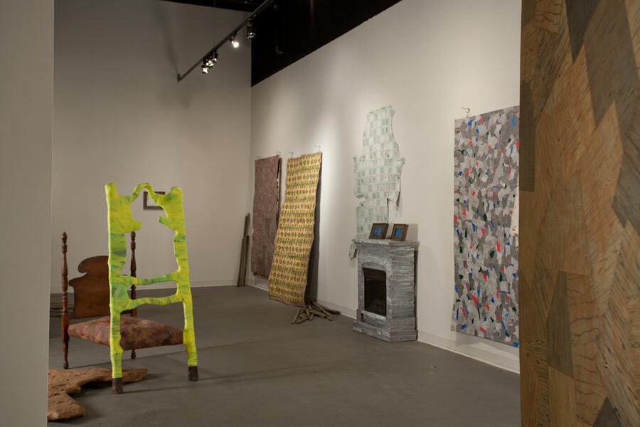 Installation shot: The flood, in this case, is a metaphor