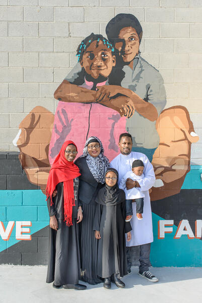 Iriarte-Amin Family, at Jubilee Arts, Baltimore, Maryland, 2015
