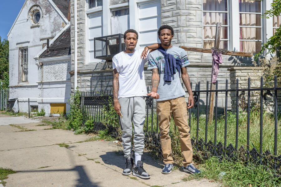 Two Brothers, Sandtown, Baltimore, Maryland, 2015