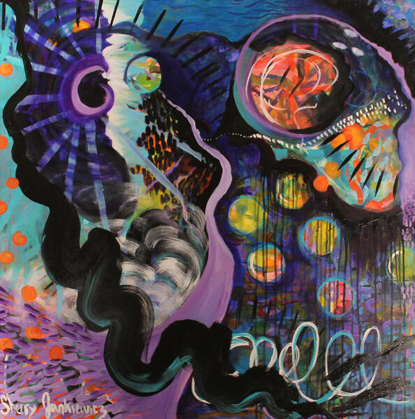 A Neural Universe