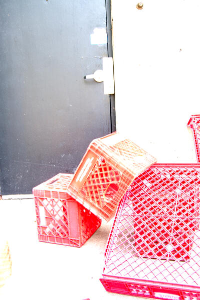 Tumbling Red Crates 2