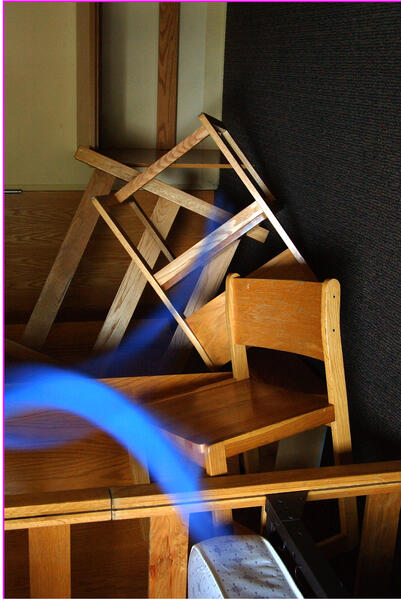 Three Chairs: Se Butsu (detail 3)