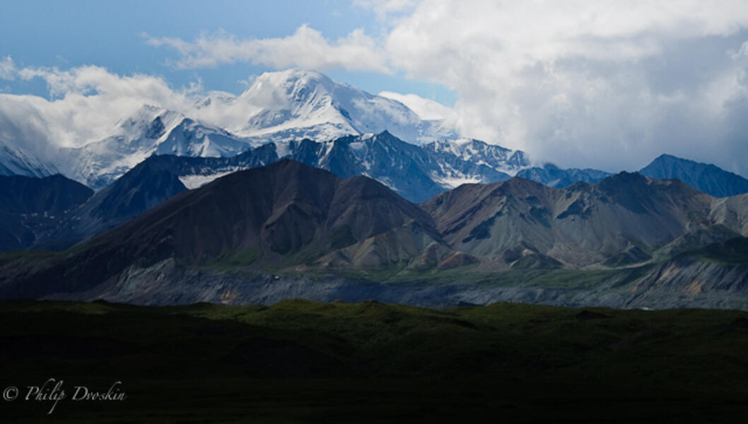 Clear view of Denali