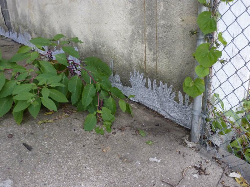 Detail of installation for Axis Alley