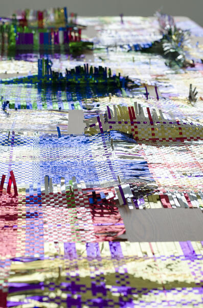 patchwork plaid (detail)