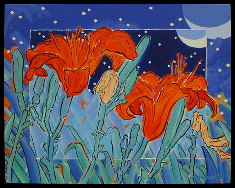 daylilies,no.2,1999