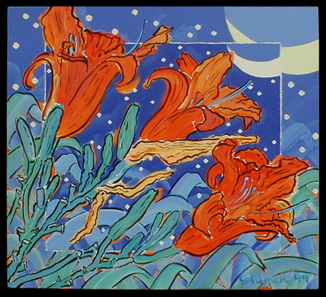 daylilies,no.3,1999