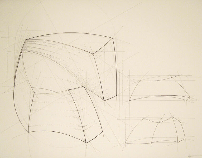 Drafted Sketch - Eliptical Vessel