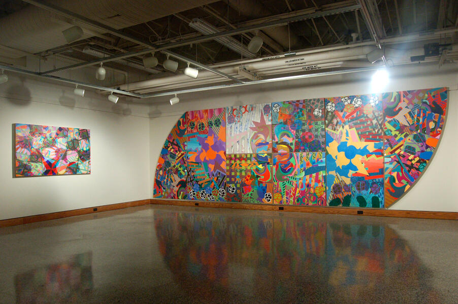 Installation view Falk Gallery, Christopher Newport University