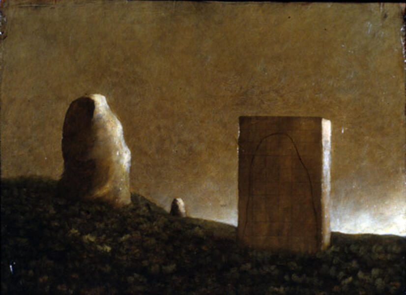 Landscape with Stone