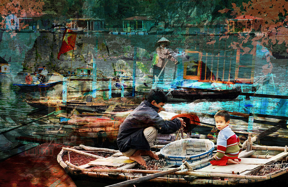 Halong Bay: Cloud water life